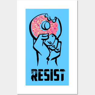 Resist! Donuts! Posters and Art